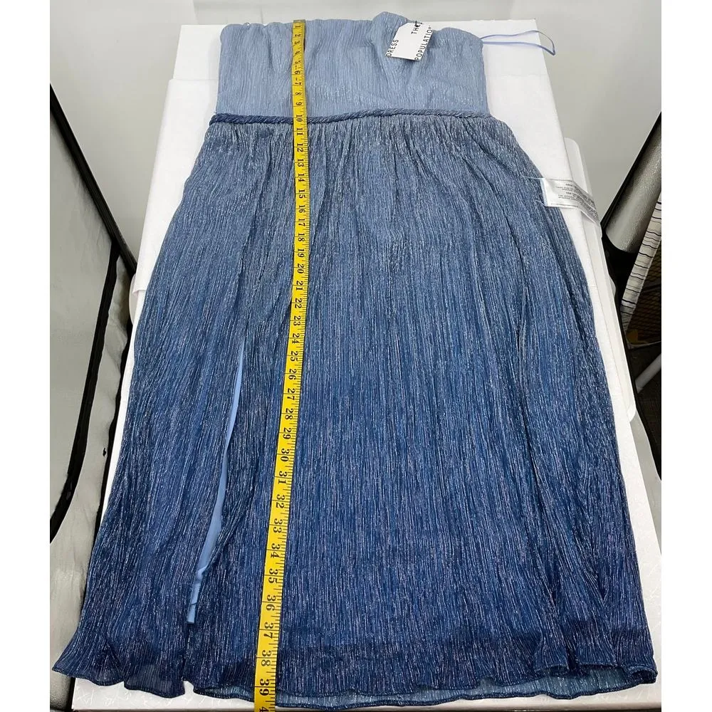 Dress The Population Strapless Gown – XXL‎ – Periwinkle Blue – NWT #1156 - Image 8