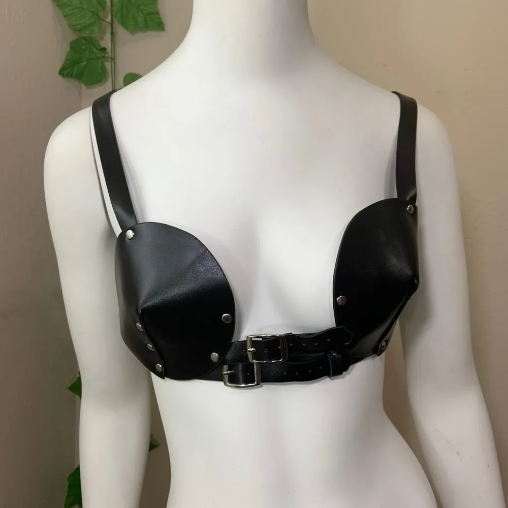 Black Harness Bra Baddie New Size undefined - Image 9