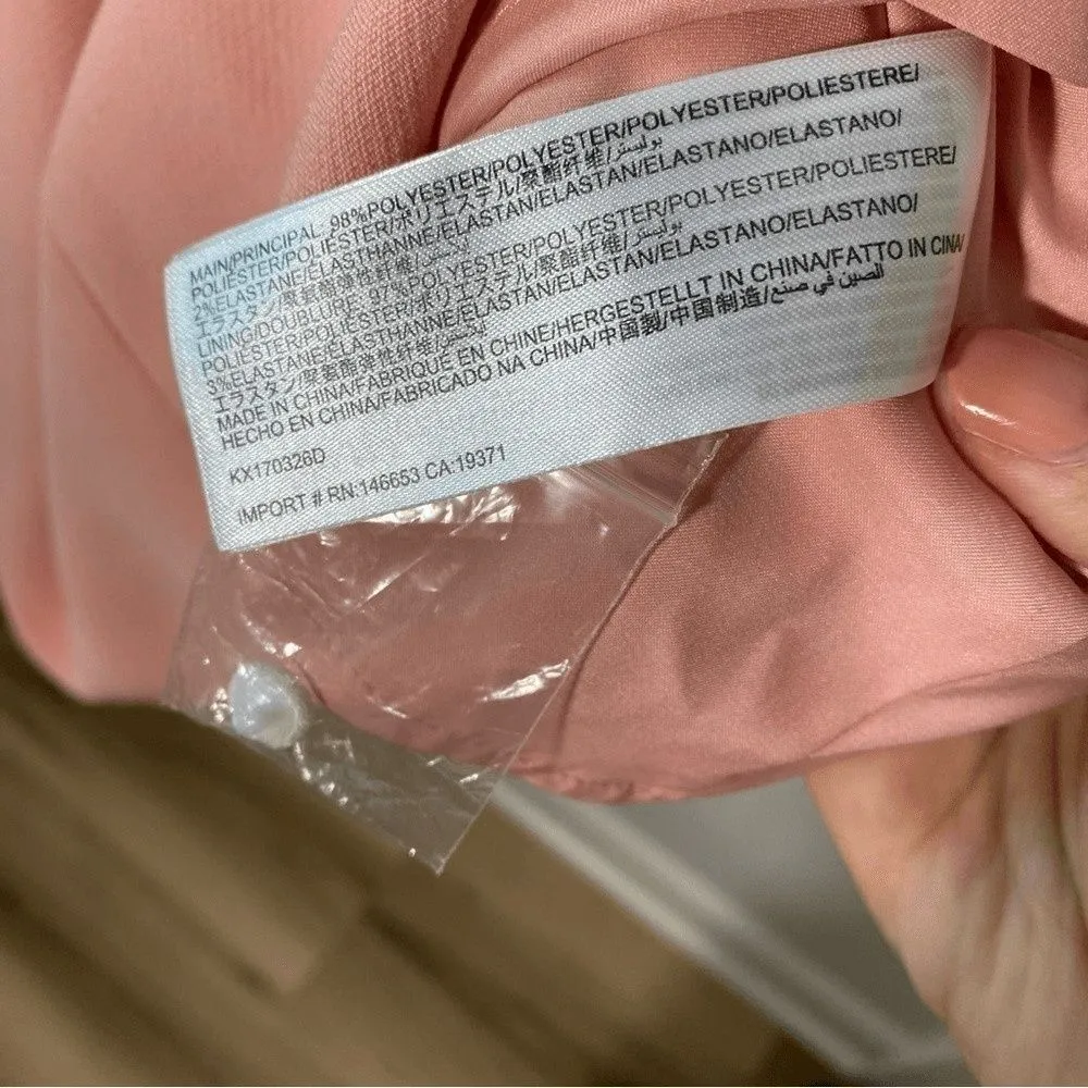 KEEPSAKE the Label Stand Alone Crepe Mini Dress size S Pink - Image 5