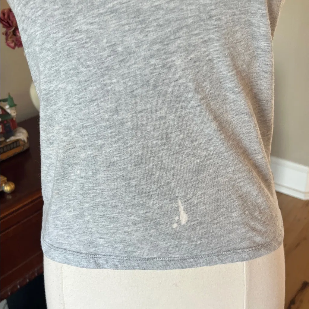 Gray Women's Babydoll Tee Size XS - Image 4