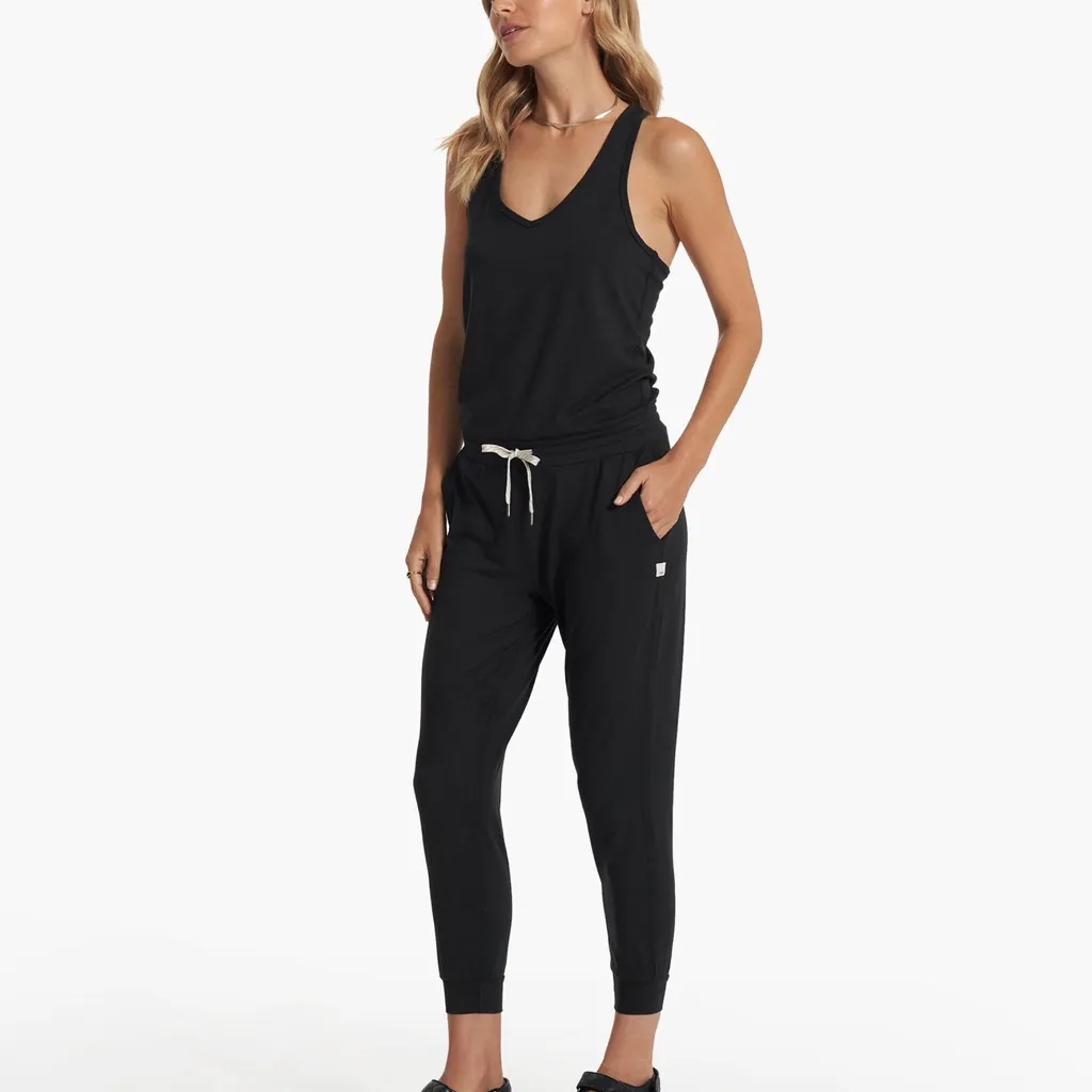 Vuori Lux Jumpsuit in Black, Size Small - Image 2