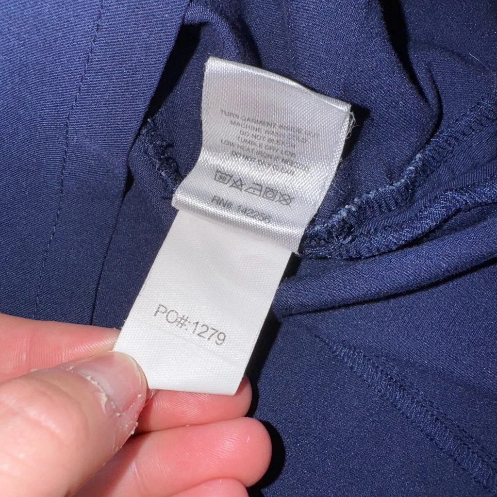 Figs Electric Blue V-Neck Scrub Top - Image 9