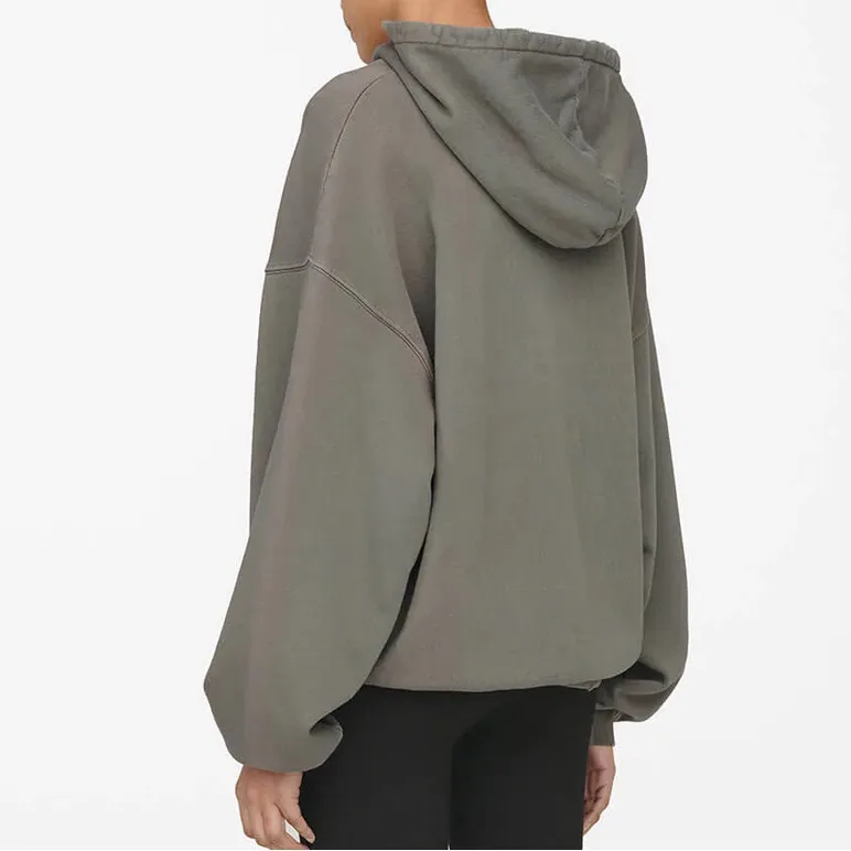 NWT Anine Bing Harvey Sweatshirt in Dusty Olive Green - Image 3