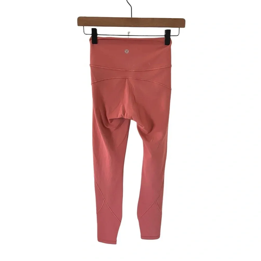 Lululemon In Movement 25” Tight Legging Rustic Coral - Image 8