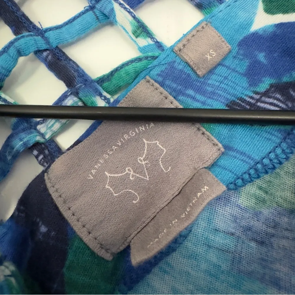 Anthropologie Vanessa Virginia Ruched Side Tank Top Sleeveless Pima Cotton Blend - Image 6