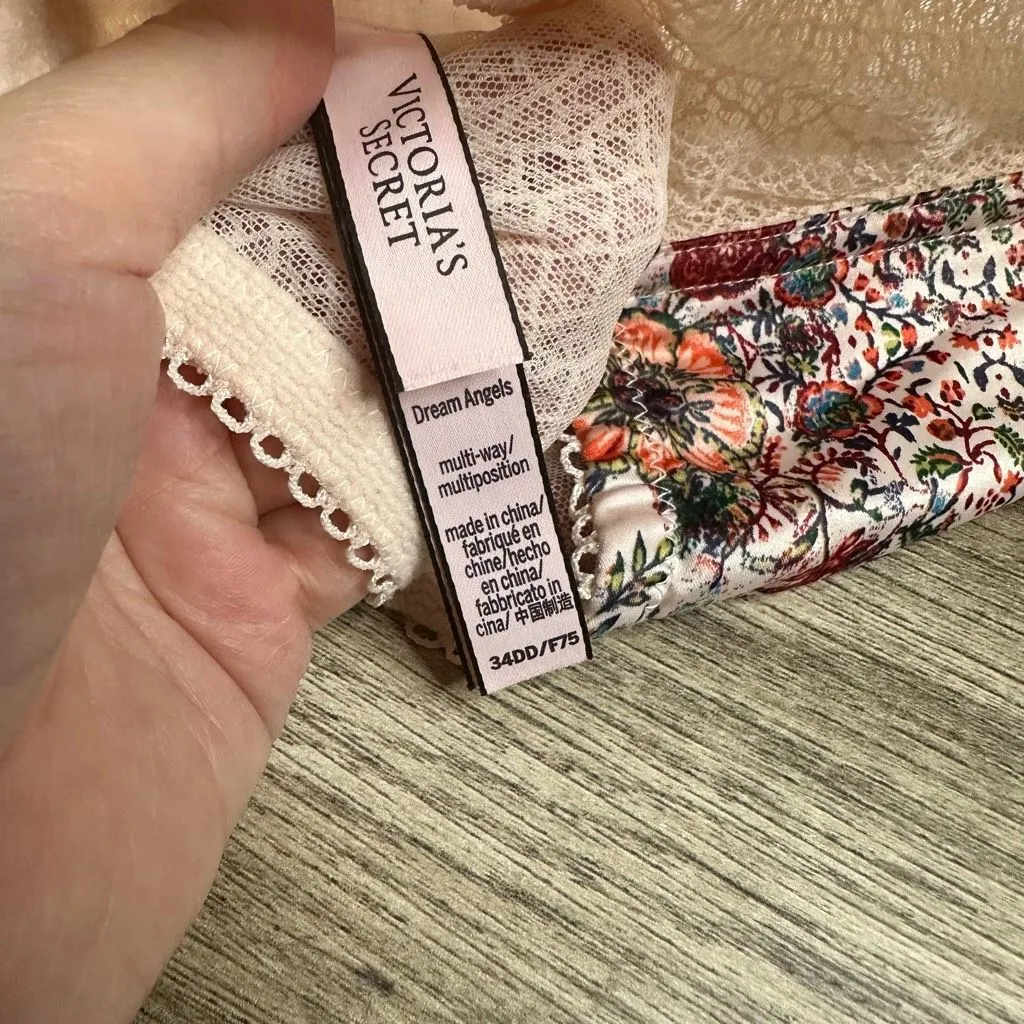 Victoria’s Secret Women’s 34DD Floral Dream Angels Corset Bra - Image 4