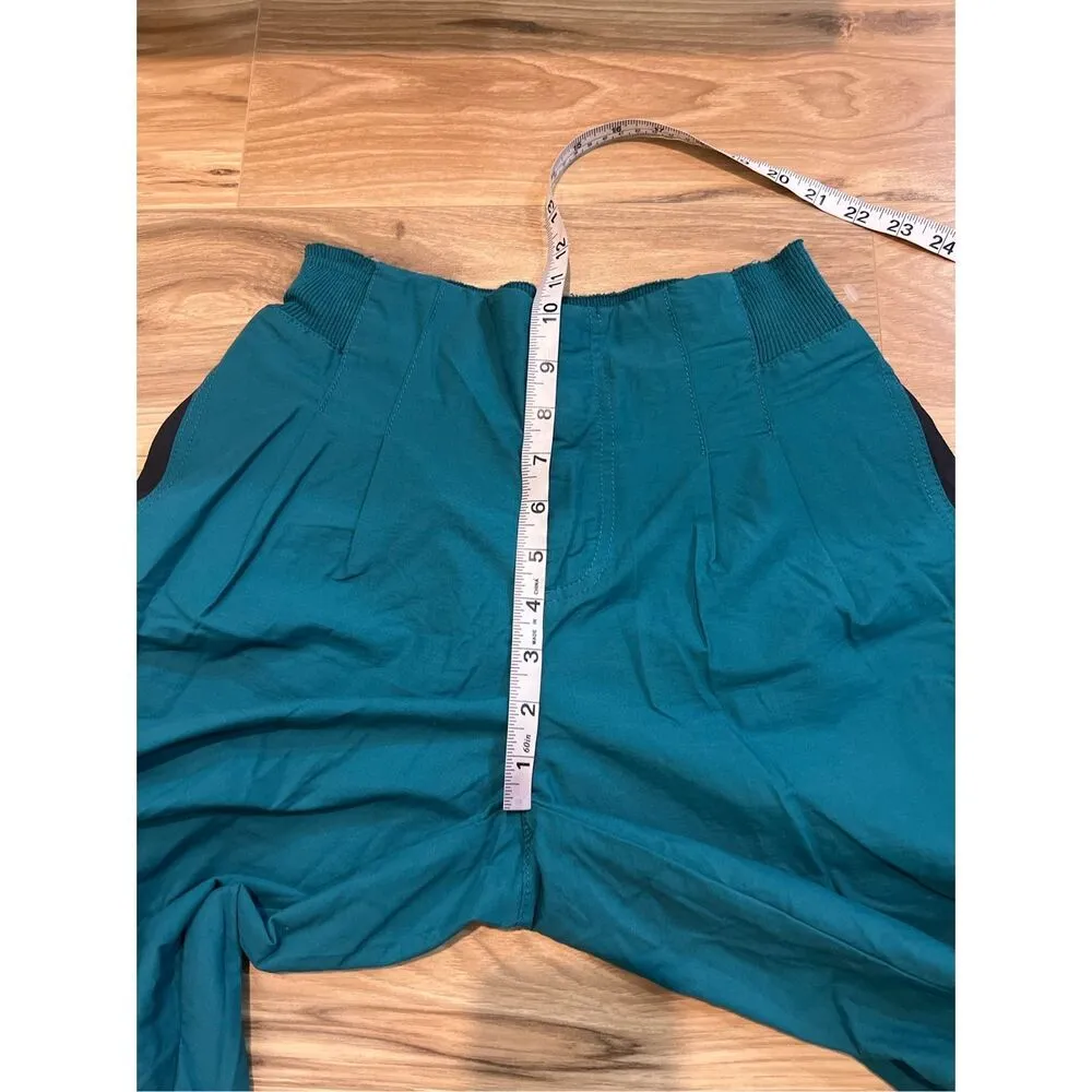 Free People MOVEMENT NWOT Mesmerize Me Colorblock Pants In Spruced Up Sz S - Image 6