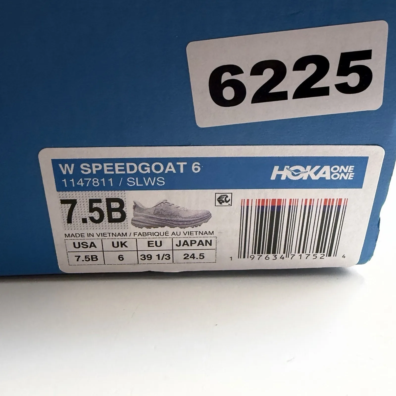 Hoka One One Speedgoat 6 Trail Running Shoes 1147811 / SLWS Women's Size 7.5 NEW - Image 11