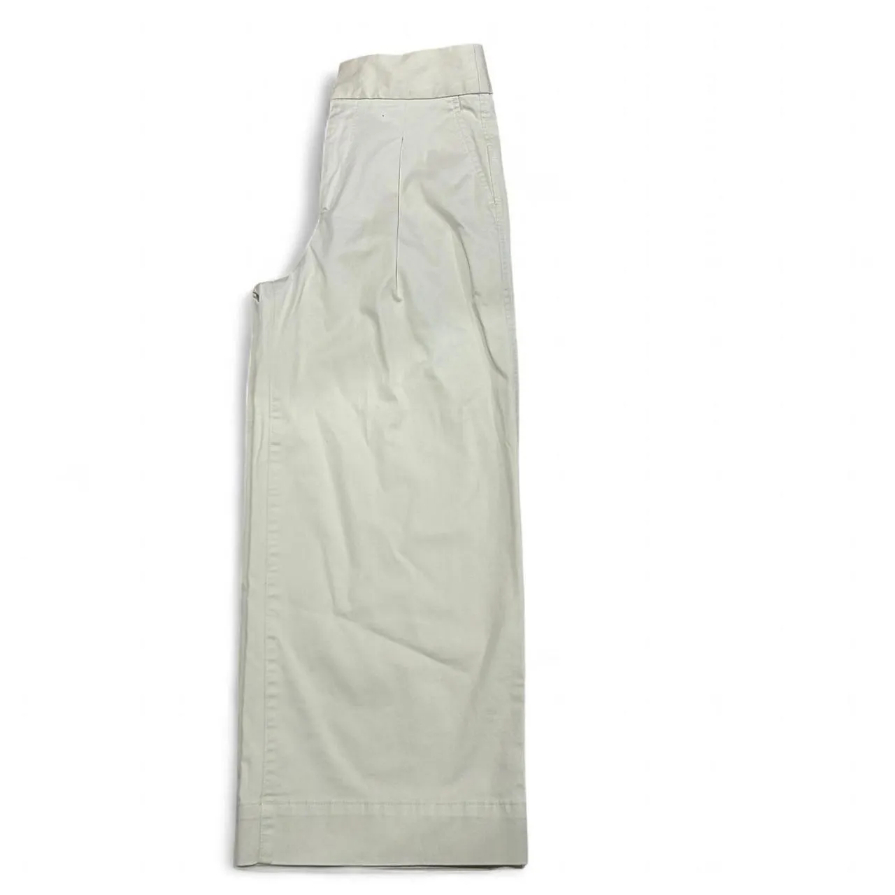 Gap Women's Cream and White Trousers - Image 2