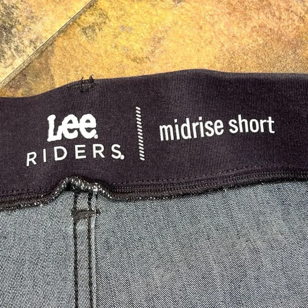 Lee Riders Midrise Denim Jean Shorts 18M - Image 4