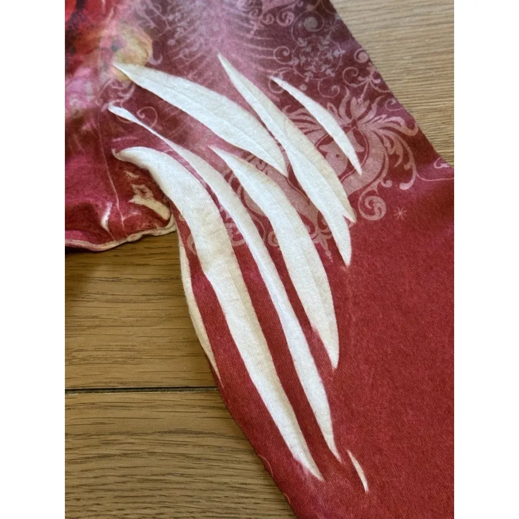 One World Live And Let Live Woman Size 2X Colorful Sweater Blouse‎ Gems Colorful - Image 12