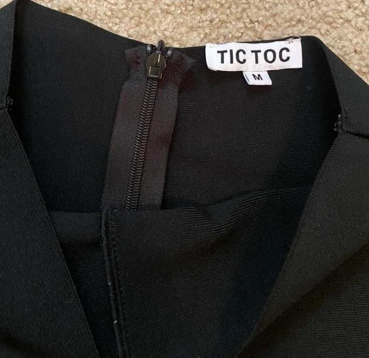 Trendy and Tipsy Bandage Biker Shorts - Image 3