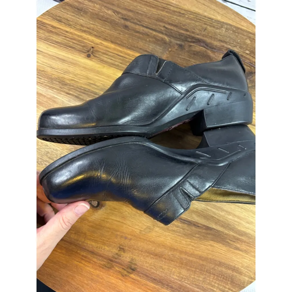 Women's Ariat Black Leather Mules & Clogs Size 7.5 - Image 6