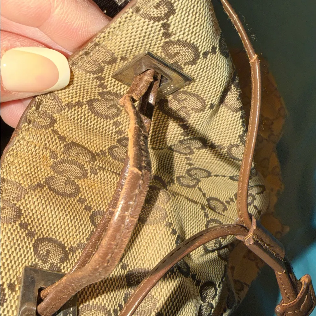 Gucci Vintage Large Shoulder Bag GUC - Image 11