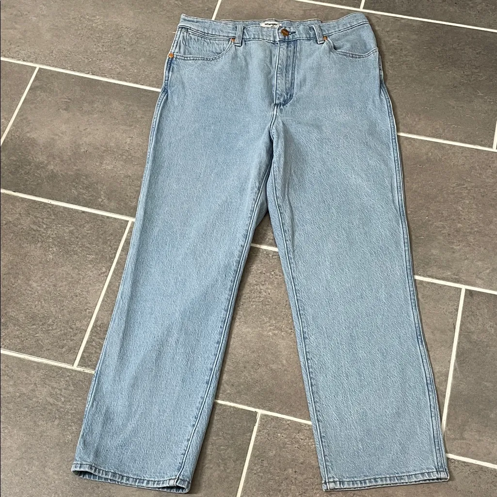 Wrangler Wild West 603 High Rise Straight Jean 31X28 - Image 2