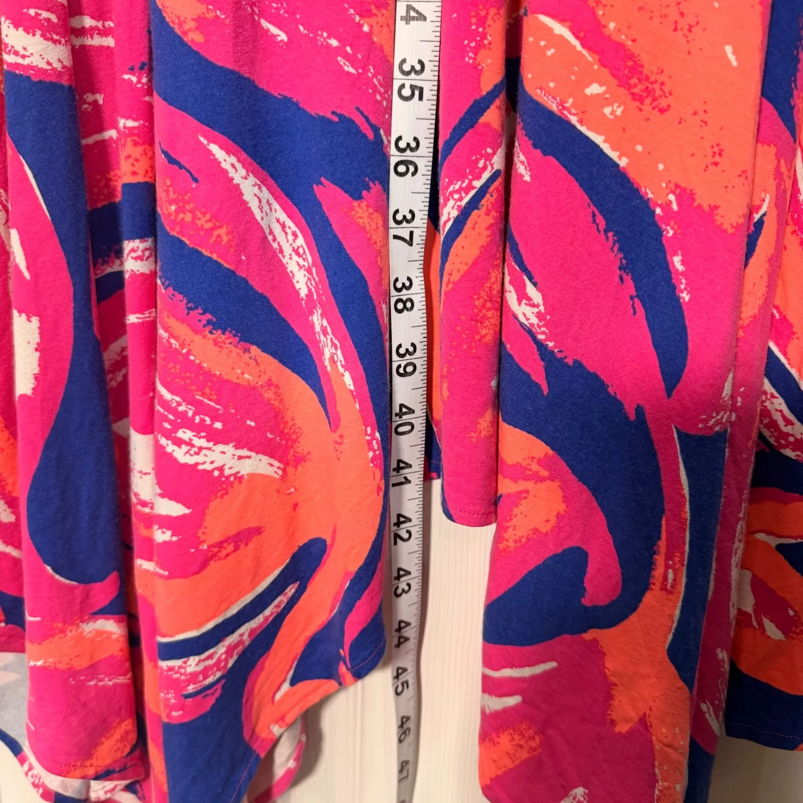 Lilly Pulitzer Maxi Dress Abstract Print V Neck Sleeveless Flowy Hem XS - Image 6