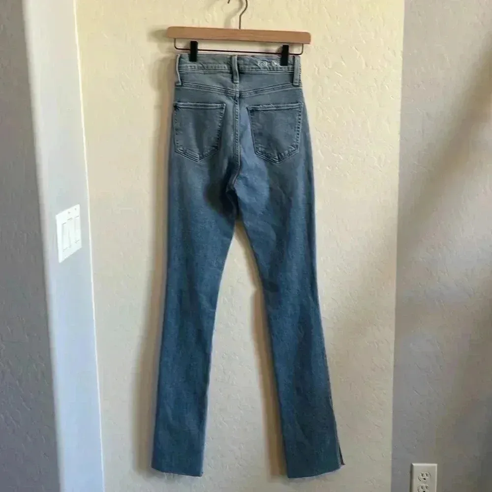 Favorite Daughter The Valentina Tower Jeans Blue Size 23 - Image 4