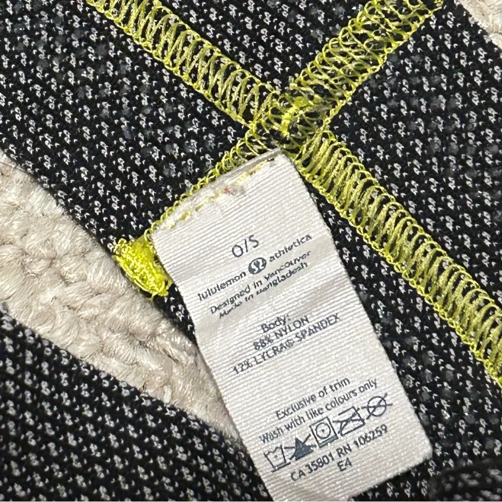 lululemon athletica Black and Yellow Knit Headband - Image 3