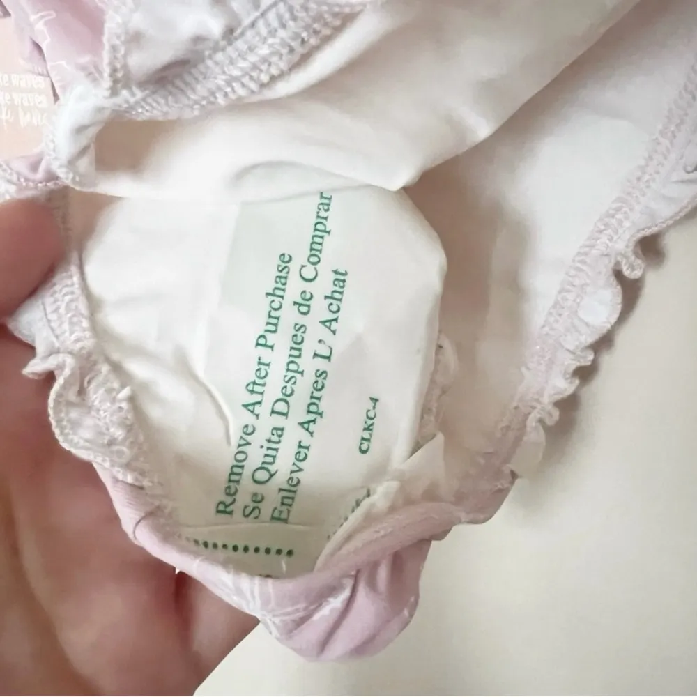 Dippin Daisy's Women's Pacifica Bikini Bottom NEW Size Small Pink Butterfly - Image 7