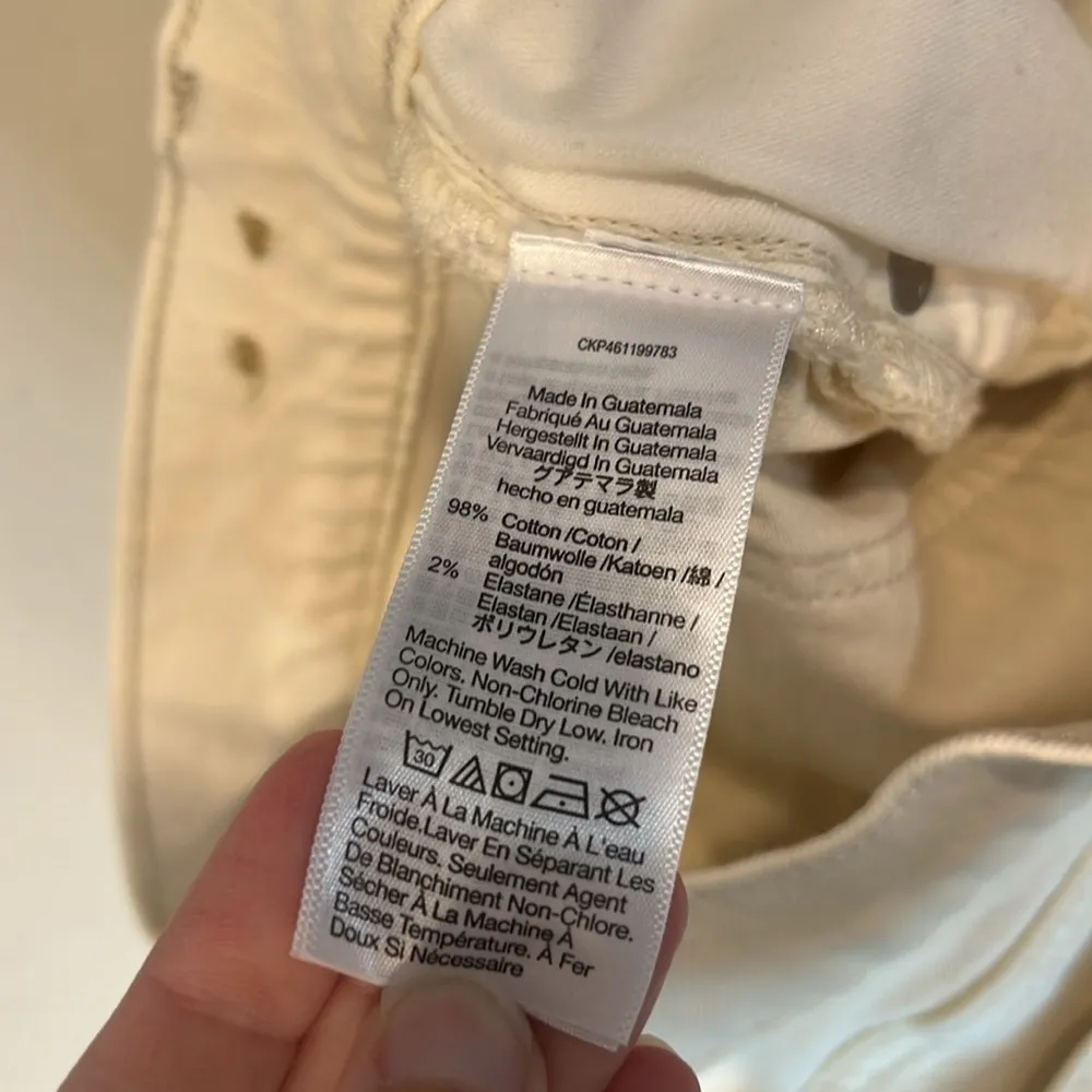 Madewell The Perfect Vintage Straight Jean in Vintage Canvas Wash Size 27 - Image 10