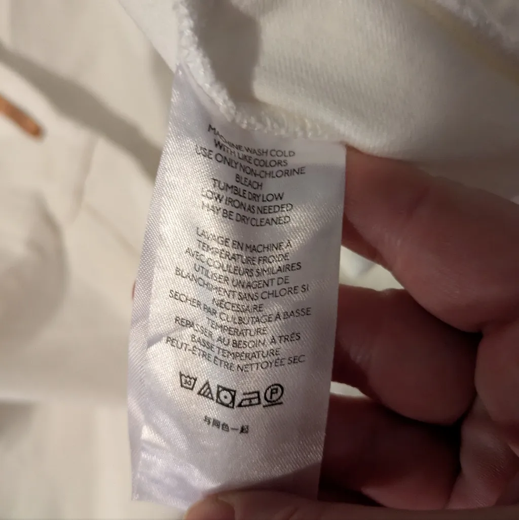 Pilcro Letterpress By Anthropologie Hi-rise Boot cut White Jeans Size 26W - Image 7