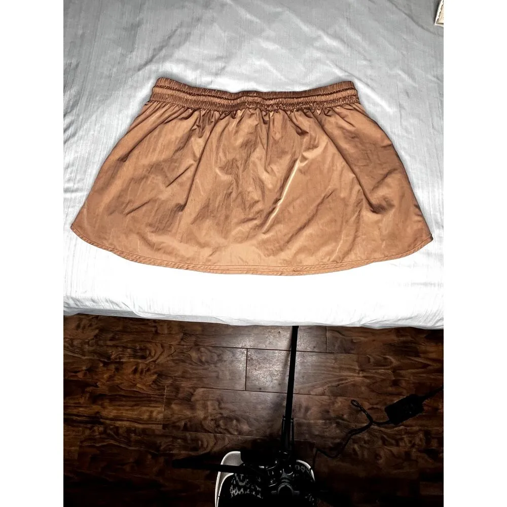 Offline by Aerie womens size XXL skort beige elastic drawstring waist tennis - Image 2