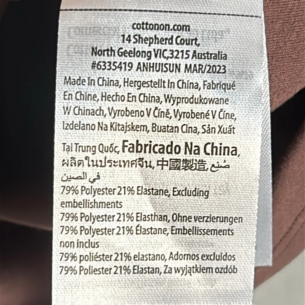 New Cotton On Ultra Buttery Soft Fitted Long Sleeve Athletic Workout T-Shirt - Image 7