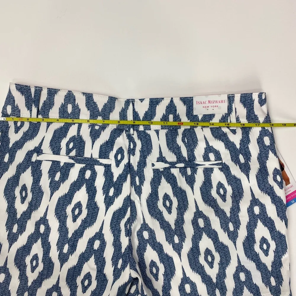 Isaac Mizrahi New York Dotty Print Short NWT 10 - Image 5