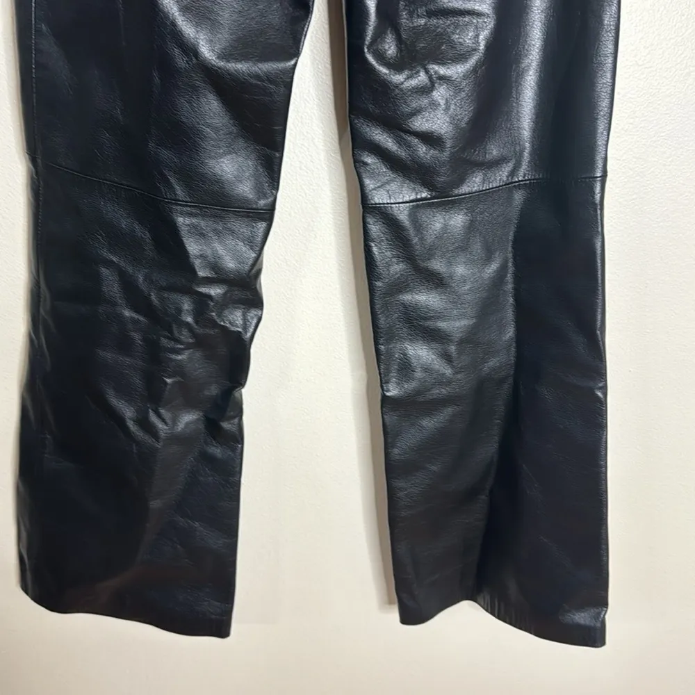 Vtg danier ladies genuine leather pants size 10 - Image 10