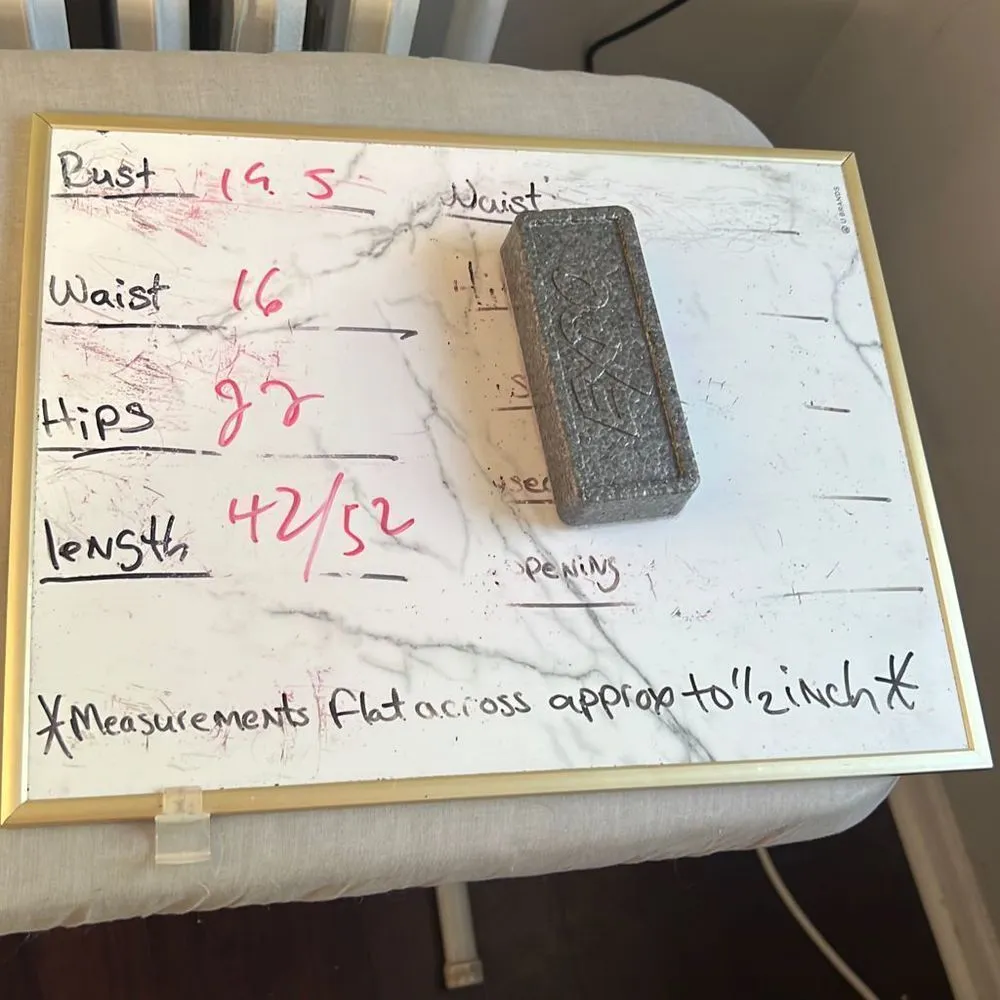 Leith NWT black and white floral smocked waist asymmetric hem front slit sundres - Image 13