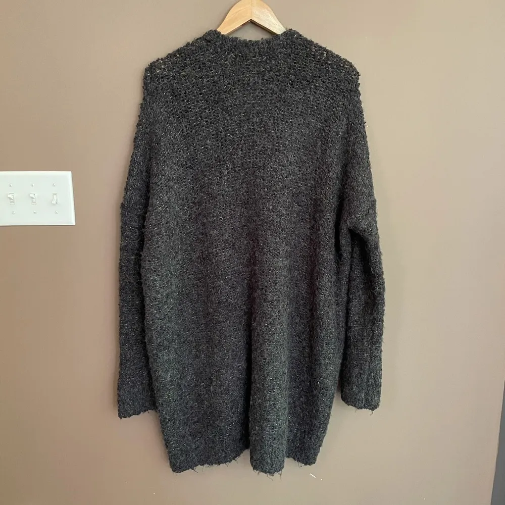 Free People Oversized Bouclé V-Neck Cardigan Small‎ - Image 8