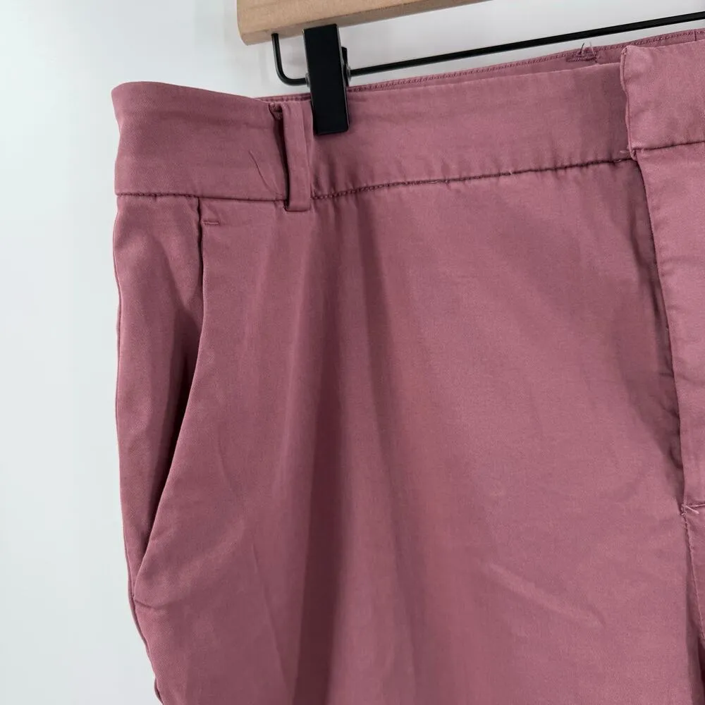 LIVERPOOL Kelsey Trousers Size 20W Victorian Mauve NWT Plus Curvy Cotton Stretch - Image 11