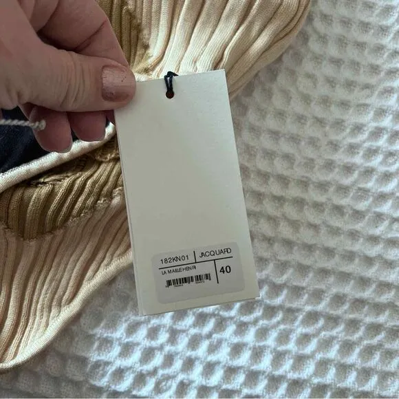 JACQUEMUS LA MAILLE HENRI BODYSUIT NWT size 40‎ - Image 10