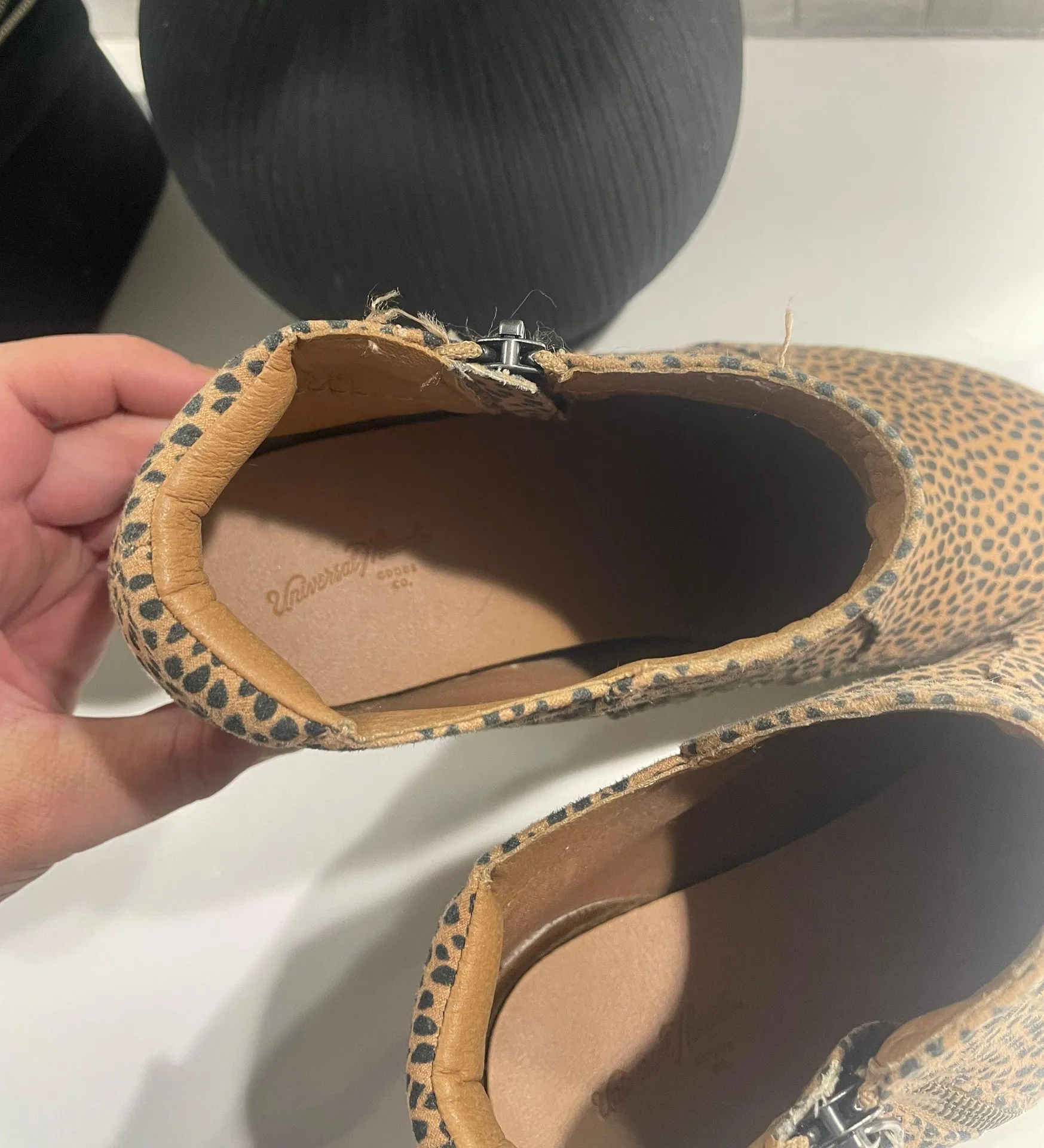 Universe Thread Cheetah Wedge Sneakers  - Image 2