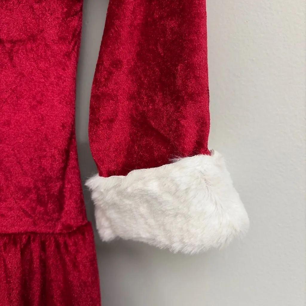 Leg Avenue Festive Red Santa Clause Outfit with White Trim size S - Image 3