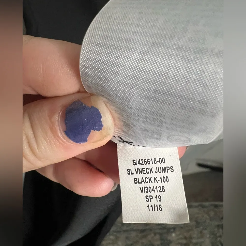 Banana Republic Black V Neck Jumpsuit - Image 9