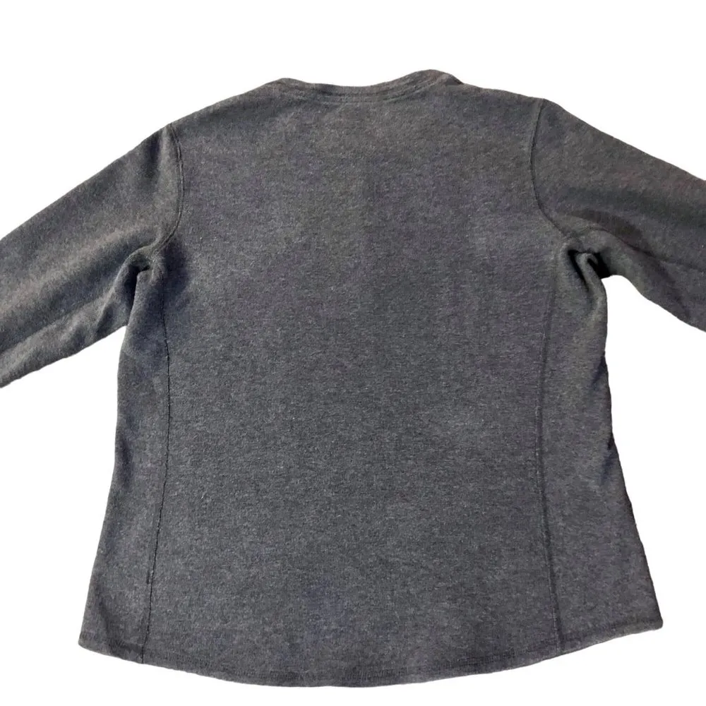 Duluth Trading Henley Womens M Used Gray 35052 - Image 15