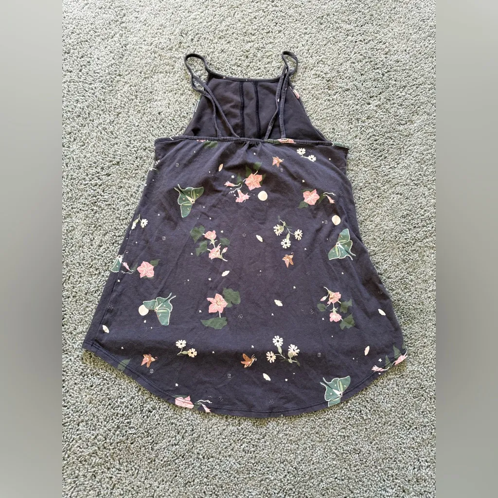 Patagonia Allagash Floral Tank Top Size S Organic Cotton Built In Bra Hiking - Image 8