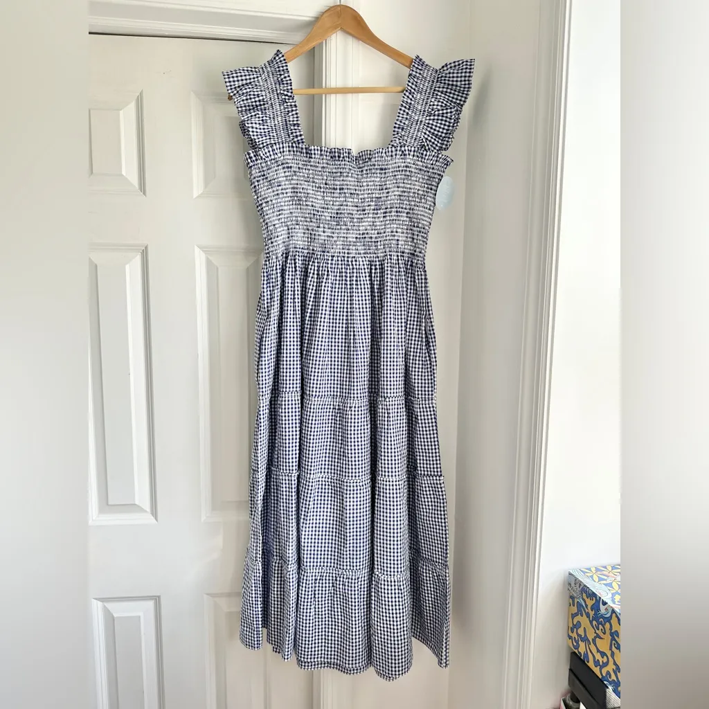 NWT Hill House Ellie Nap Dress in Navy Gingham - Image 5