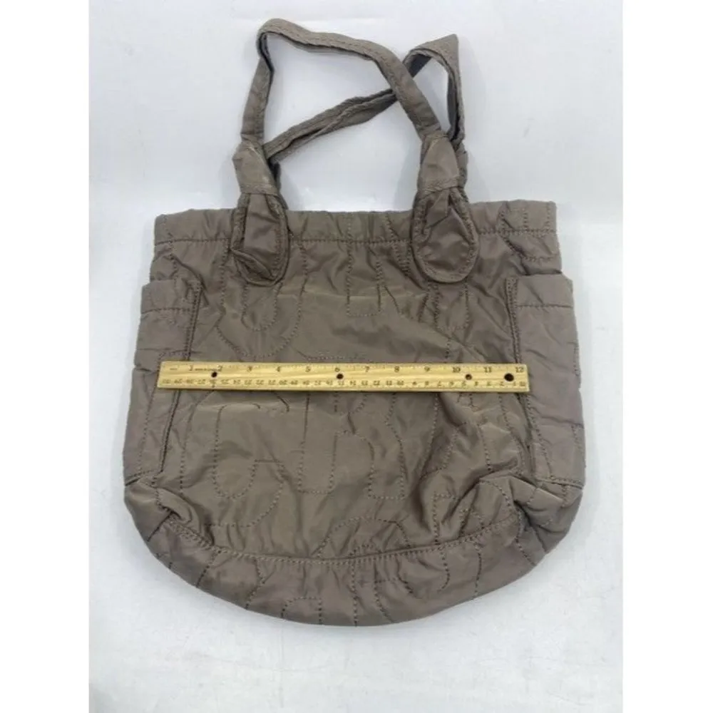 Marc By Marc Jacobs Medium Tate Tote Quartz Gray Nylon Shoulder Bag - Image 6