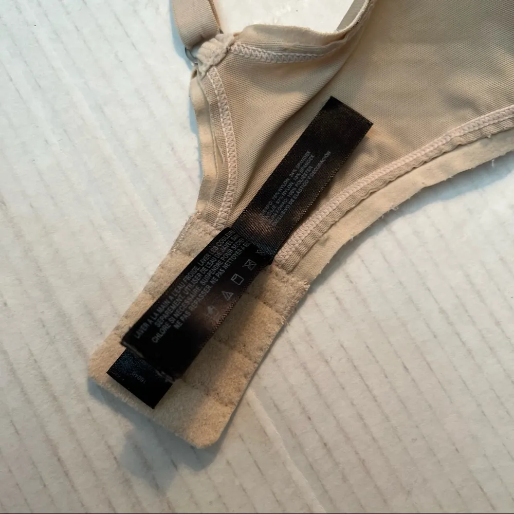 Natori Bra Hidden Glamour Full Fit Contour Underwire Bra Cafe 34DDD EUC #736044 - Image 15