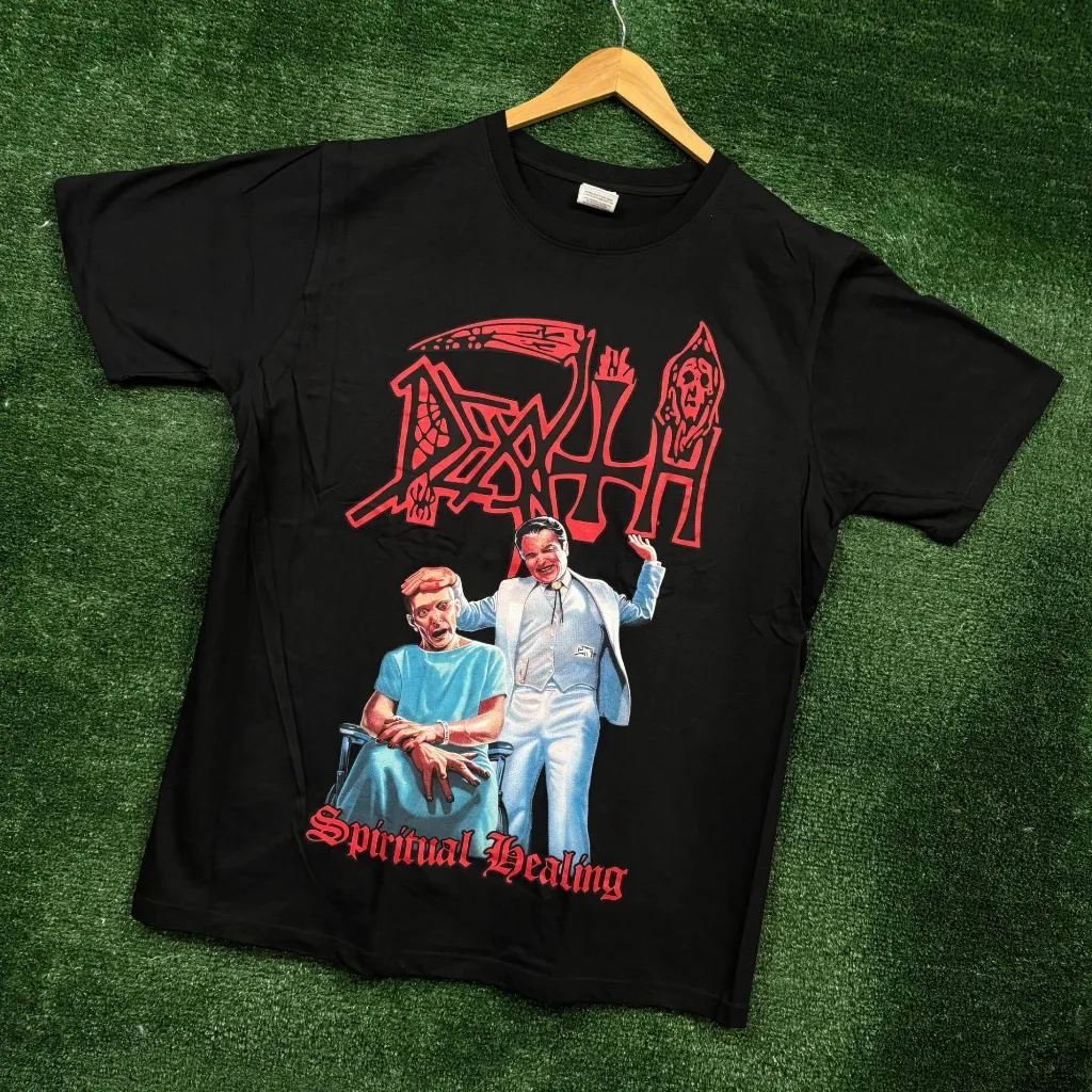 Death Spiritual Healing Death Metal Band T-Shirt Size Extra Large - Image 3
