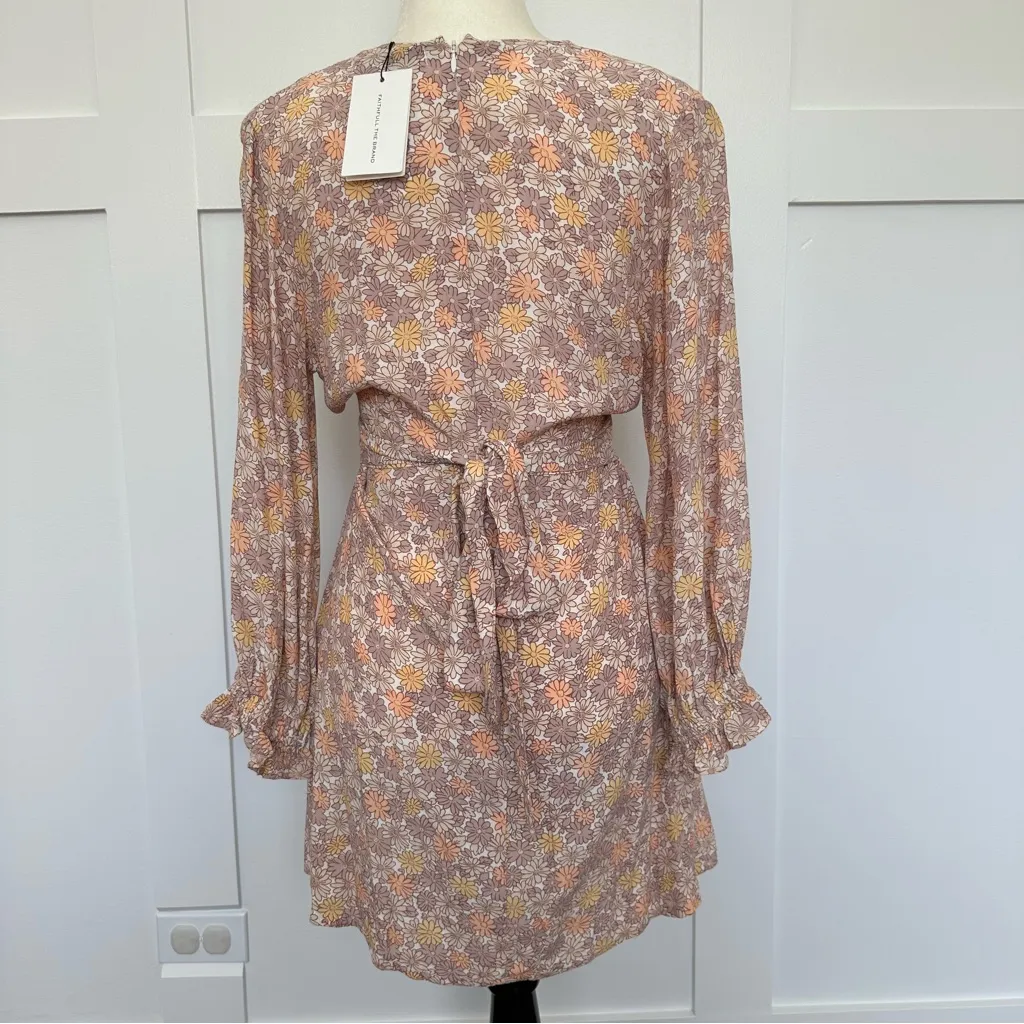Faithful the Brand Palmaro Floral Mini Dress - Image 6