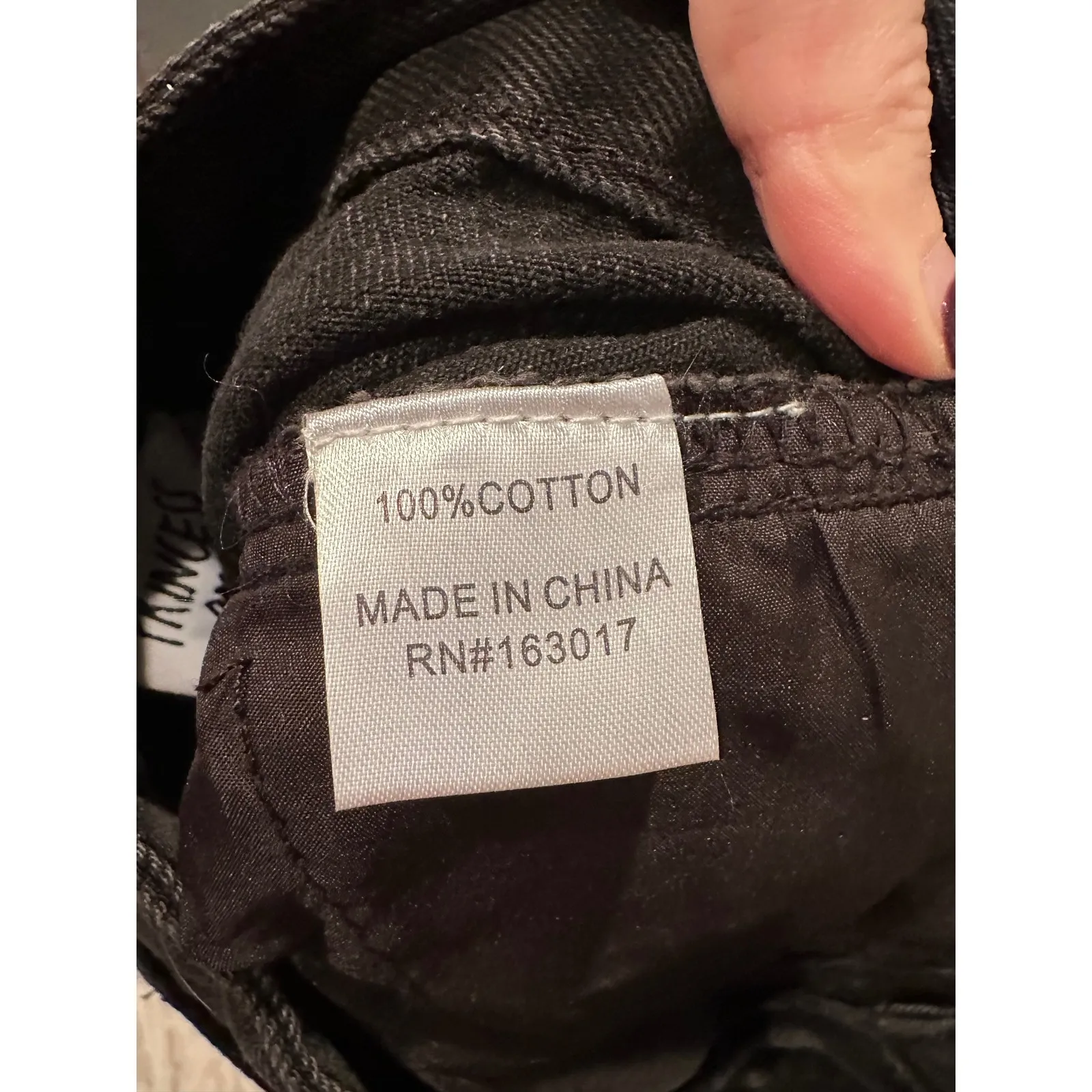 NWT Princess Polly Black Claremont Mom Denim Jeans Size US 6 Distressed - Image 9