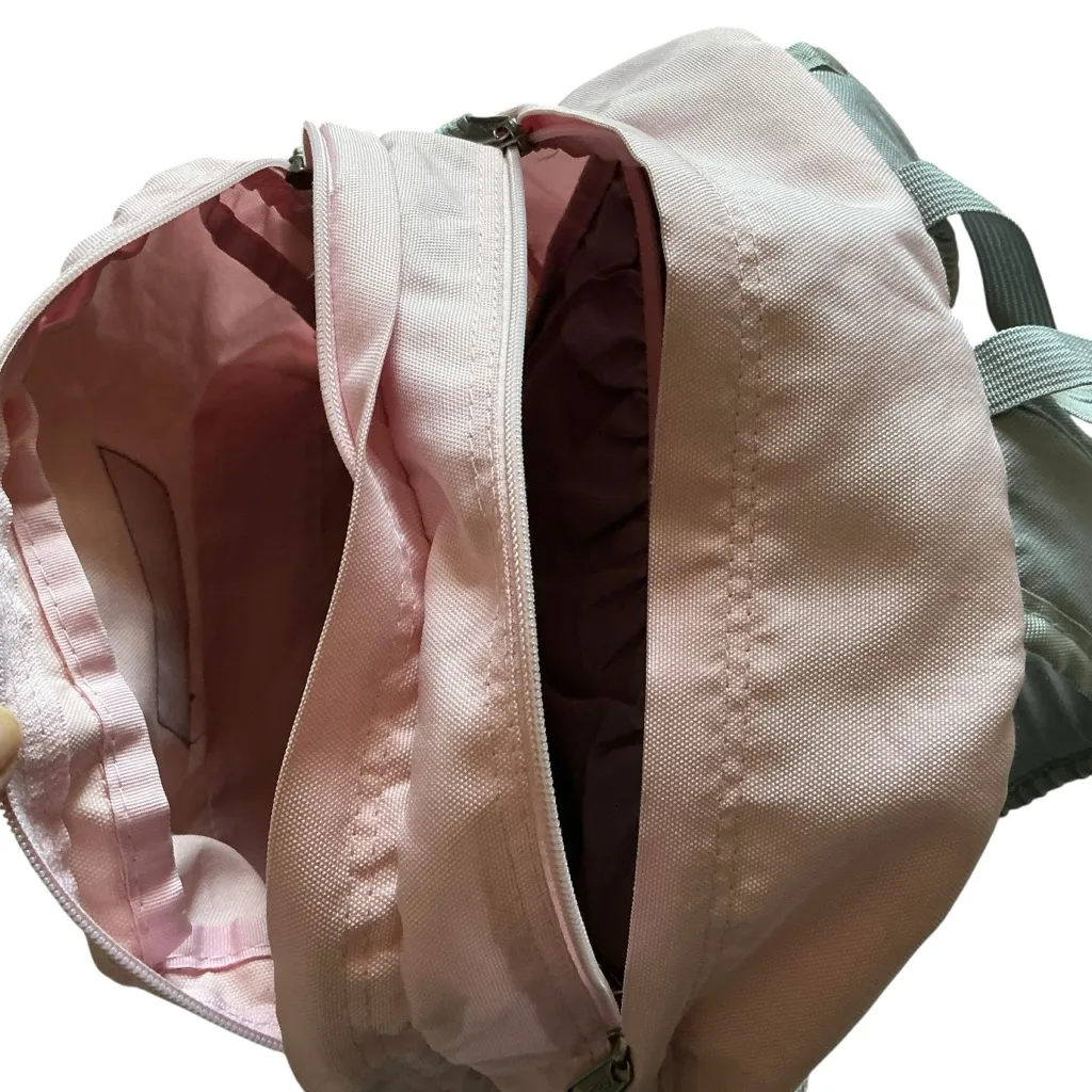 Pink trans by JanSport backpack large with laptop sleeve - Image 5