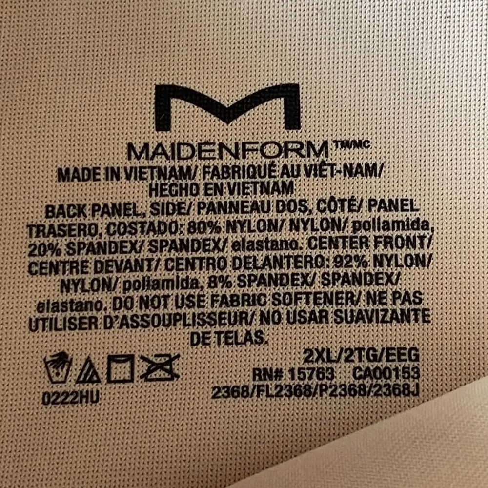 Maidenform Tummy Solutions Waist Shaper Size 2XL - Image 6