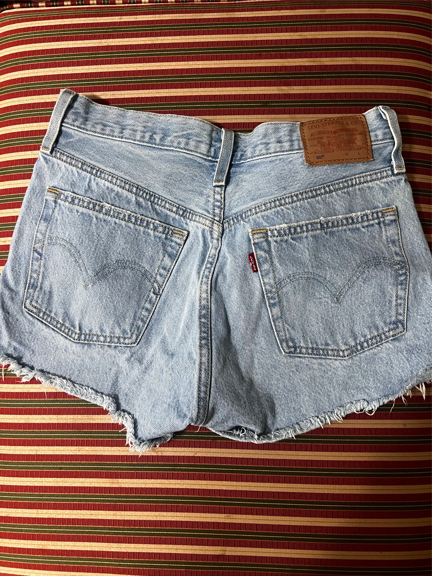 Levi’s 501 Shorts High-Rise Denim - Image 2