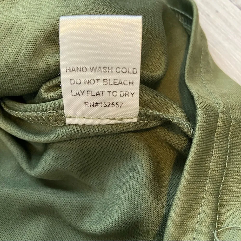 Polagram Green Lace Dress. Size XSmall. EUC - Image 9