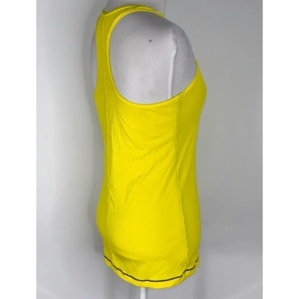 Adidas Canary Yellow Razorback Womens Athletic Tank M - Image 6