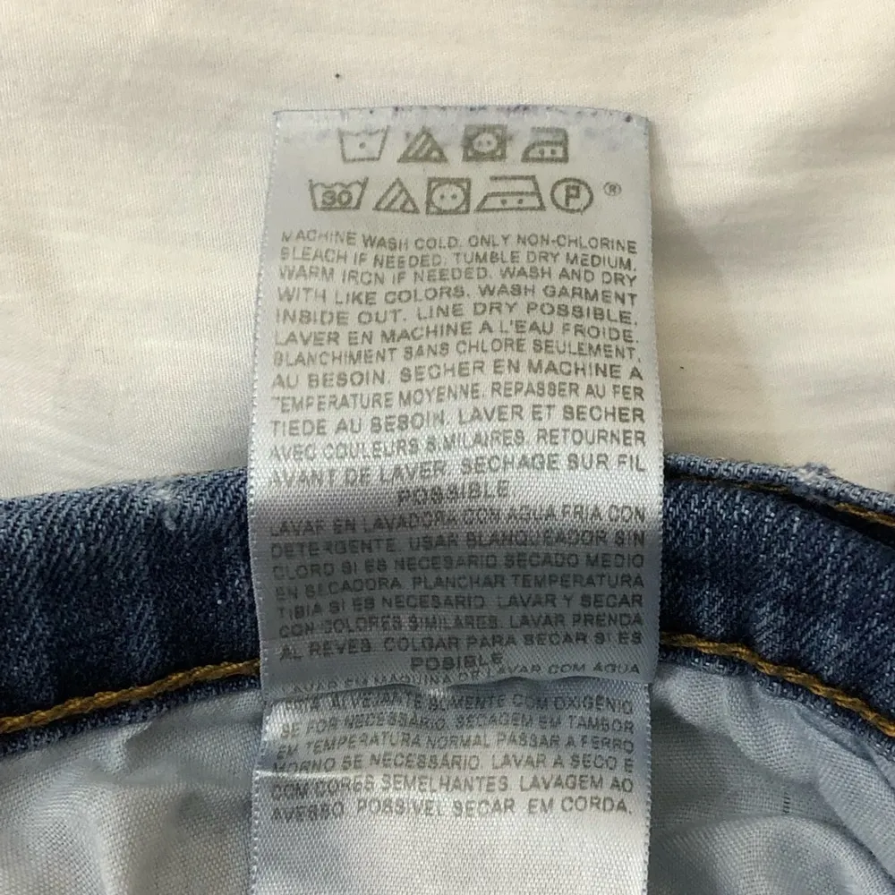 Levi’s Bootcut 515 Size 12 Short Jeans w/Front Pockets & Back Buttoned Pockets - Image 8